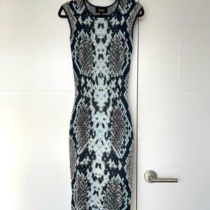 Naeem Kahn animal printed dress